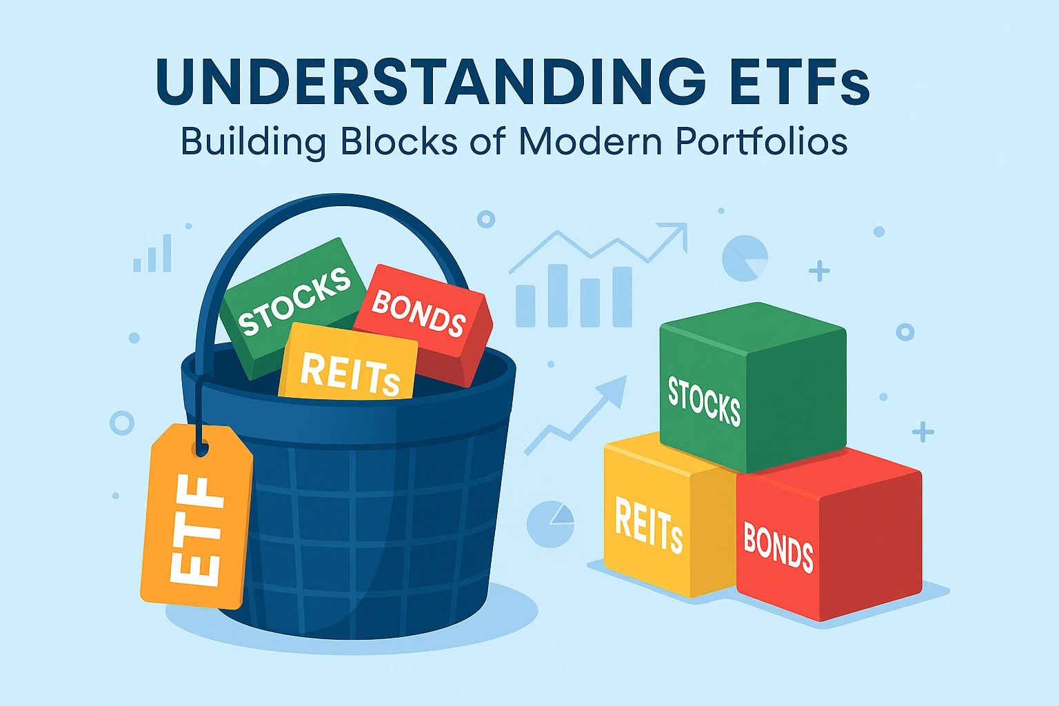 فهم الصناديق المتداولة في البورصة (ETF): اللبنات الأساسية للمحافظ الاستثمارية الحديثة
